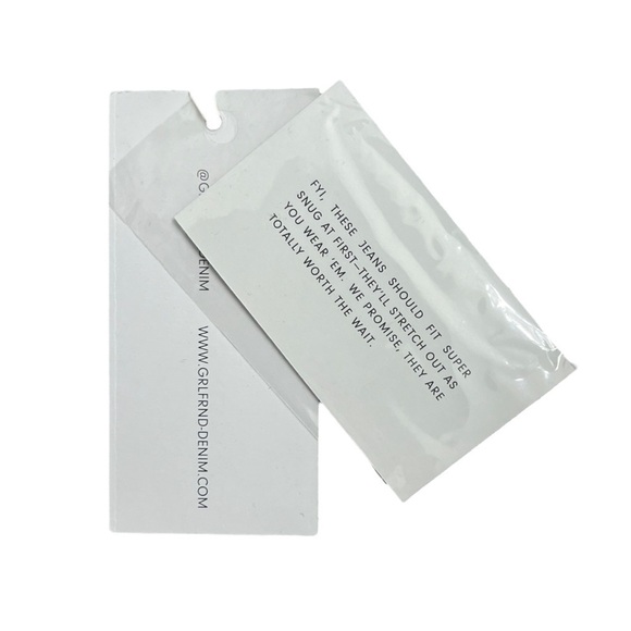 GRLFRND Solange Grommet Lace Up With Belt Black Jeans - Size 31 - Picture 5 of 15